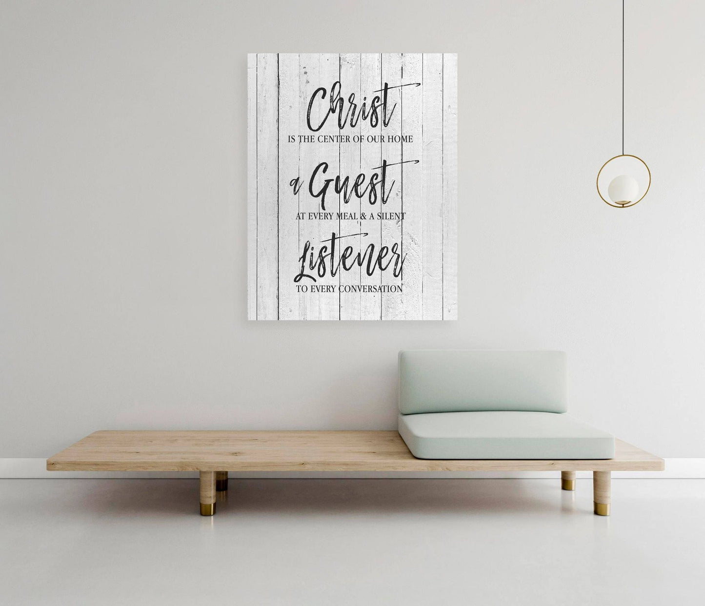 Christ is the Center Canvas Wall Decor - AmourPrints