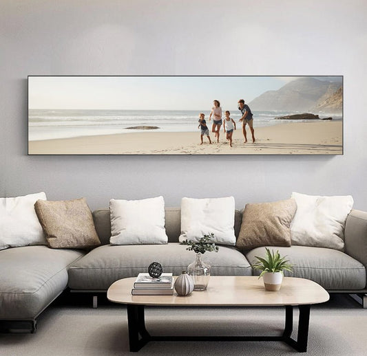 Family Panoramic Canvas Wall Art - AmourPrints