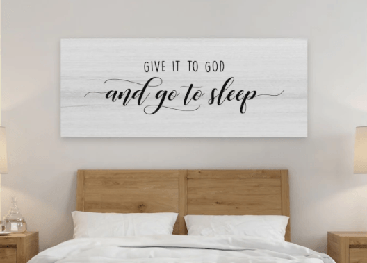 Give It To God Christian Canvas Wall Art - AmourPrints