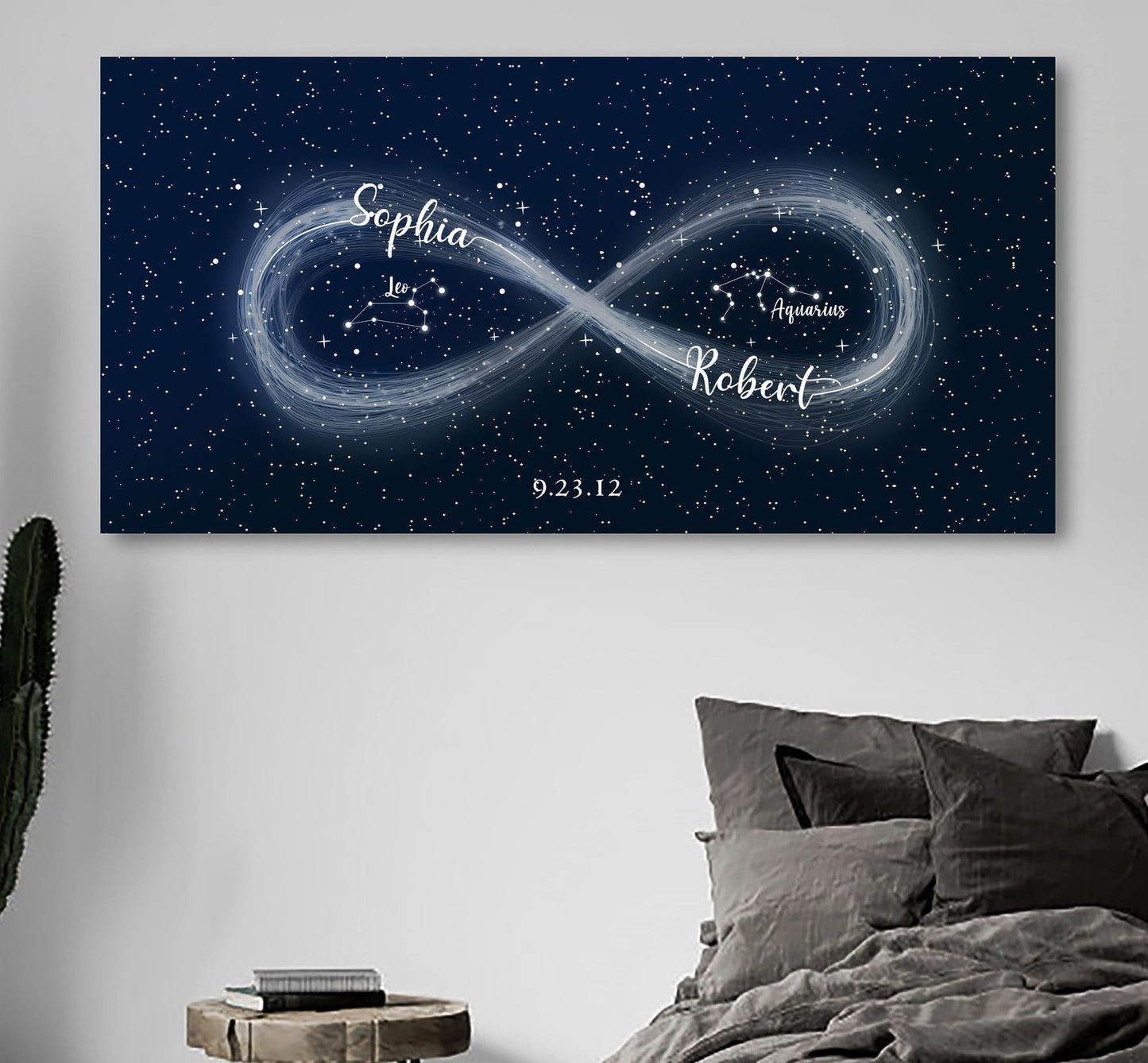 Infinity Symbol Wall Art for Couples - AmourPrints