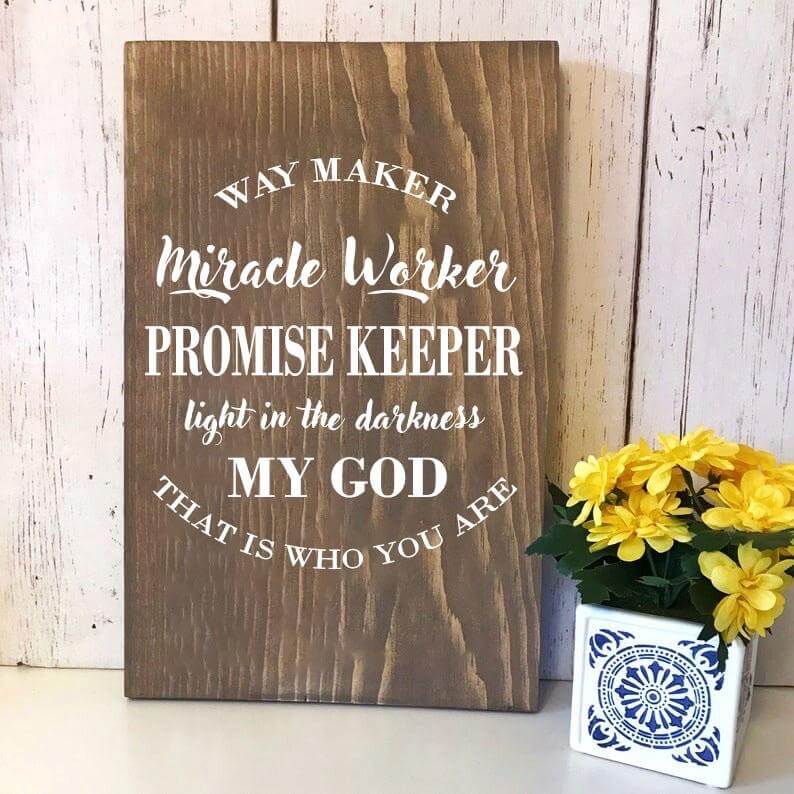 Miracle Worker Christian Canvas Art - AmourPrints